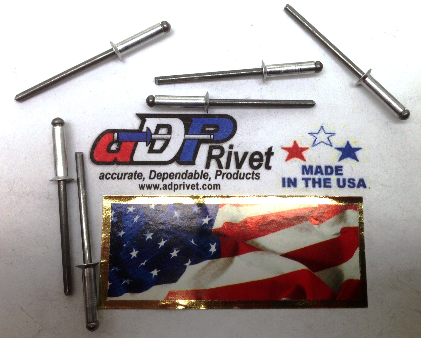 Countersunk Rivets painted colors ADP Rivet