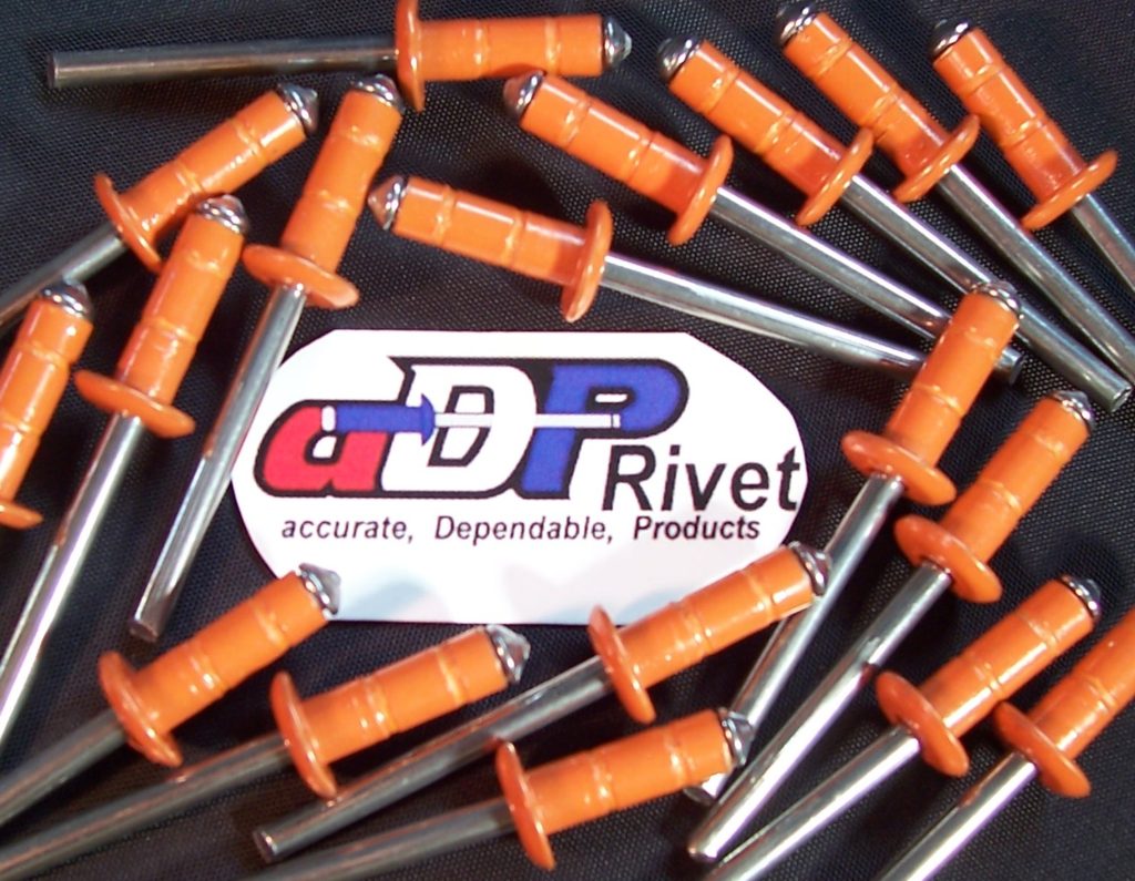 Race Car Rivets 3/16 ABS6266 Gray small head ultimate multigrip