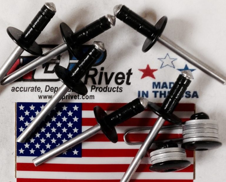 Race Car Rivets 3/16 ABS6266 Gray small head ultimate multigrip